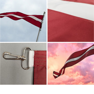 Latvijas karoga vimpeļi
