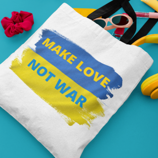 Lina Auduma Maisi «Make Love Not War» | Kolekcija «Par Ukrainu» Auduma