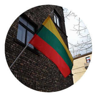 Lietuvas karogs fasādei - Latvijas Tekstils