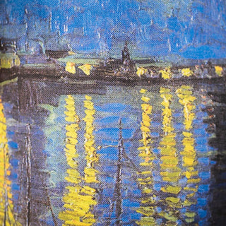Lina Auduma Maisi «Starry Night Over The Rhone» | Kolekcija «Vinsents Van Gogs» Auduma
