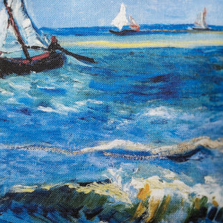 Lina Auduma Maisi «Seascape At Saintes-Maries» | Kolekcija «Vinsents Van Gogs» Auduma