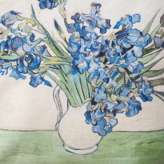 Lina Auduma Maisi «Irises In A Vase» | Kolekcija «Vinsents Van Gogs» Auduma